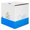 Cat6 1000ft Riser Ethernet Cable Blue | Bare Copper | CMR, UTP, 23AWG