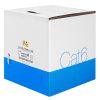 Cat6 1000ft Riser Ethernet Cable Gray | Bare Copper | CMR, UTP, 23AWG