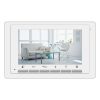 caIntercom System for Building | 3 Monitors 7inch | 2 Wire 3 Apartment Doorbell | Camera and Door Release - DK1731S/ID