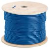 1000ft Cat 6 Riser Ethernet Cable Blue | Shielded | CMR, FTP, 23AWG