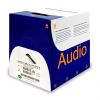 Speaker Wire 16AWG 4C Plenum 500ft Black | CL3R, OFC | Bare Copper