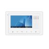 Hands-Free Monitor Station â€“ DT-433 for 2-Wire Video Intercom Systems with 4.3-inch Color Screen, 6 Touch Buttons, In White Housing