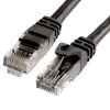 Cat6 Ethernet Cable 1.5ft Black | 10Gbps, RJ45 LAN, 550 MHz, UTP | Network Patch Cable