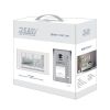 Intercom System for Home | 2 Wire 1 Apartment Door Bell | 7inch Monitor, Door Release - DK1711/ID