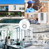 Wireless Doorbells Rings 1000FT Operating Range IP44 Waterproof Door Chime