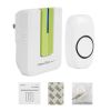 Wireless Doorbells Rings 1000FT Operating Range IP44 Waterproof Door Chime