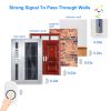 Wireless Doorbells Rings 1000FT Operating Range IP44 Waterproof Door Chime