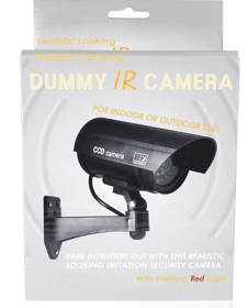 Bullet Style Ir Dummy Camera (Color: Black)
