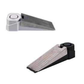 DoorSTOP! Alarm - Personal Security Door Stop Alarm (Color: White)